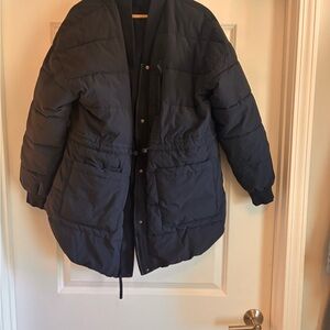 Women's Black Puffer Jacket